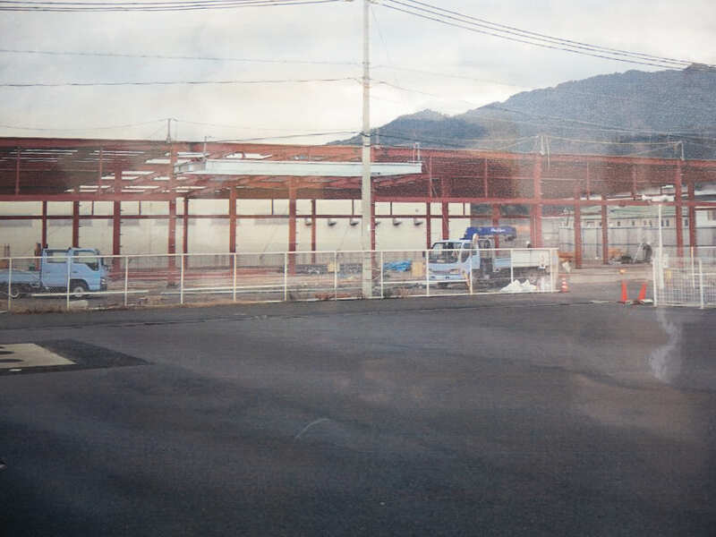 新濵倉庫増築工事の施工写真