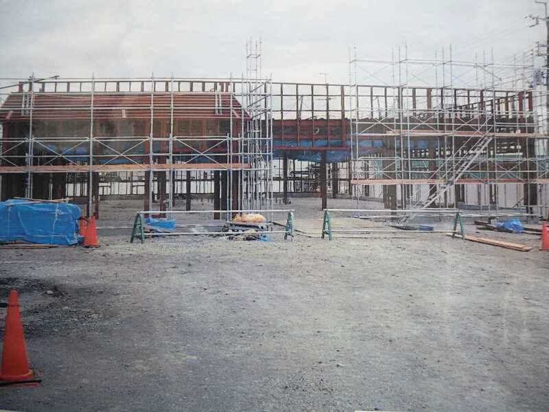 梅の花高槻店新築工事の施工写真