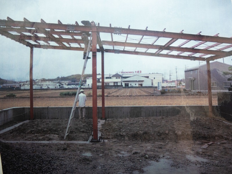 西村邸 車庫・倉庫新築工事の施工写真