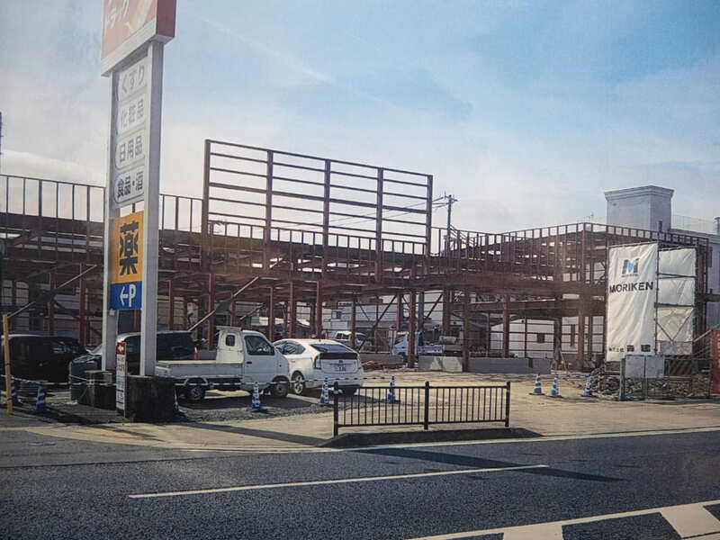  ツルハドラック和歌山船尾店新築工事の施工写真