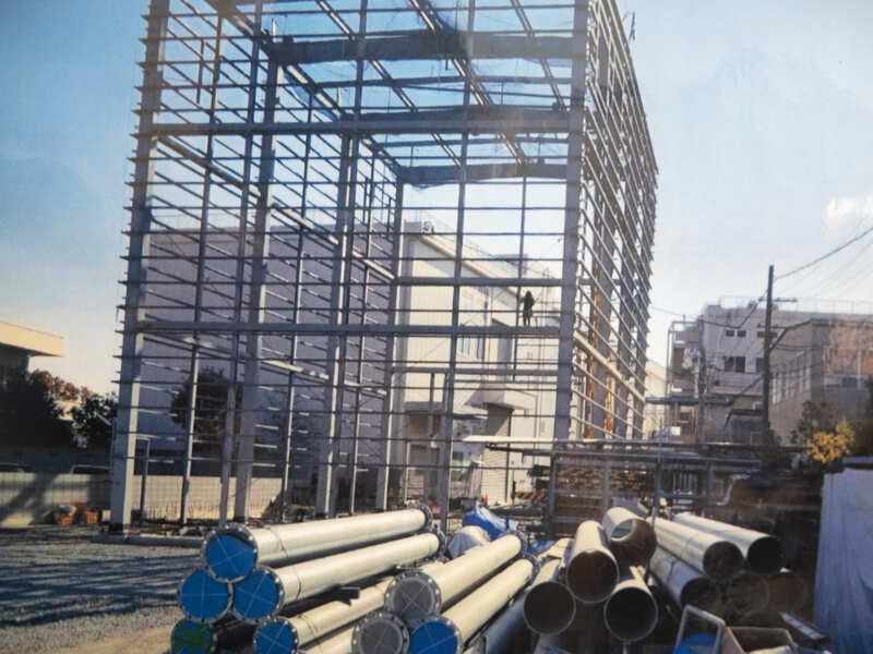 株式会社ニッカトー東工場M棟新築工事の施工写真