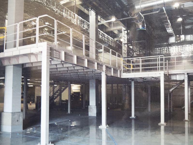 宇治川工場の施工写真