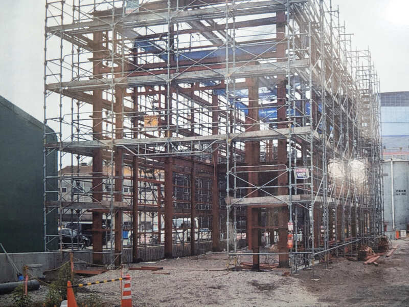 南海化学株式会社保全作業場新築工事の施工写真