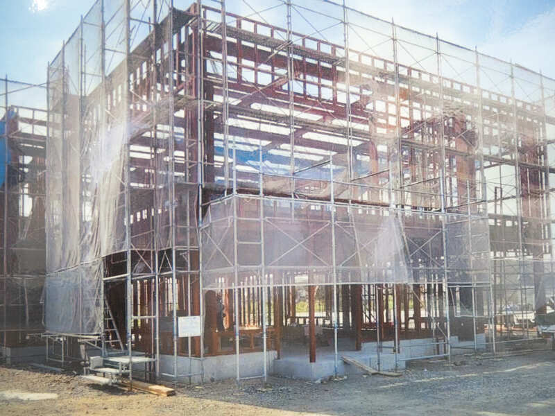 日本マクドナルド株式会社 24号岩出店新築工事の施工写真